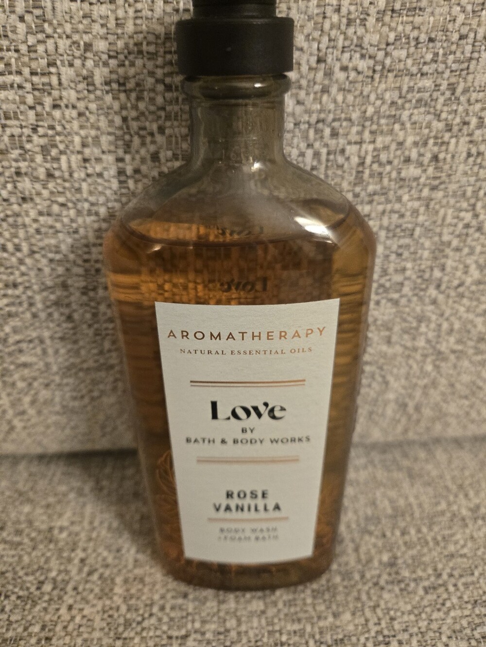 Bath & Body Works Aromatherapy Love Rose Vanilla Body Wash And Foam Bath